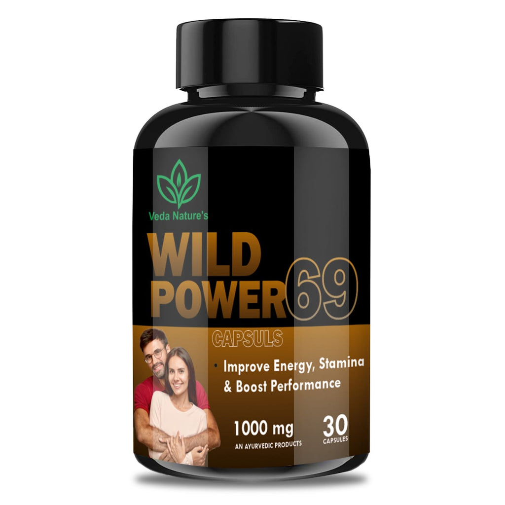 VEDA NATURES Wild Power 69 Capsule